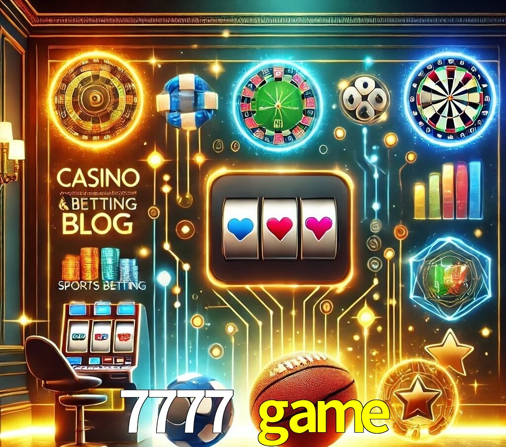 Blog do 7777 game com dicas e estratégias para apostas e jogos
